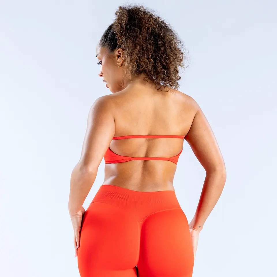 Peach - Bandeau Top Backless Fit 9