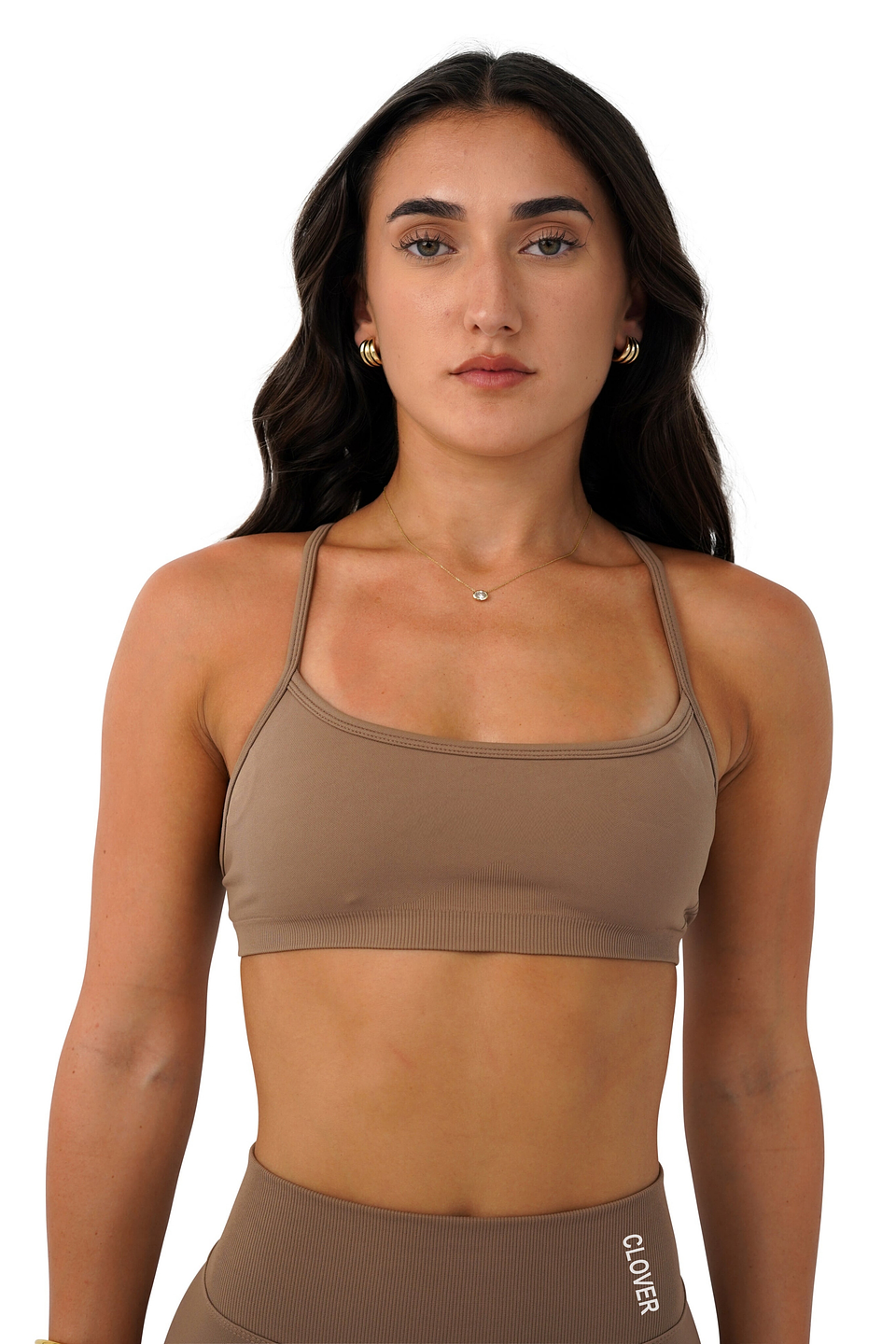 Peach - Sport bra flex tiras removibles 14