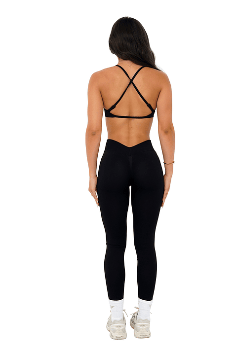 Peach - Leggin corte en V