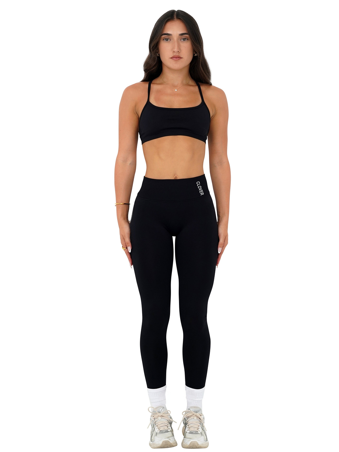 Peach - Leggin corte en V 8