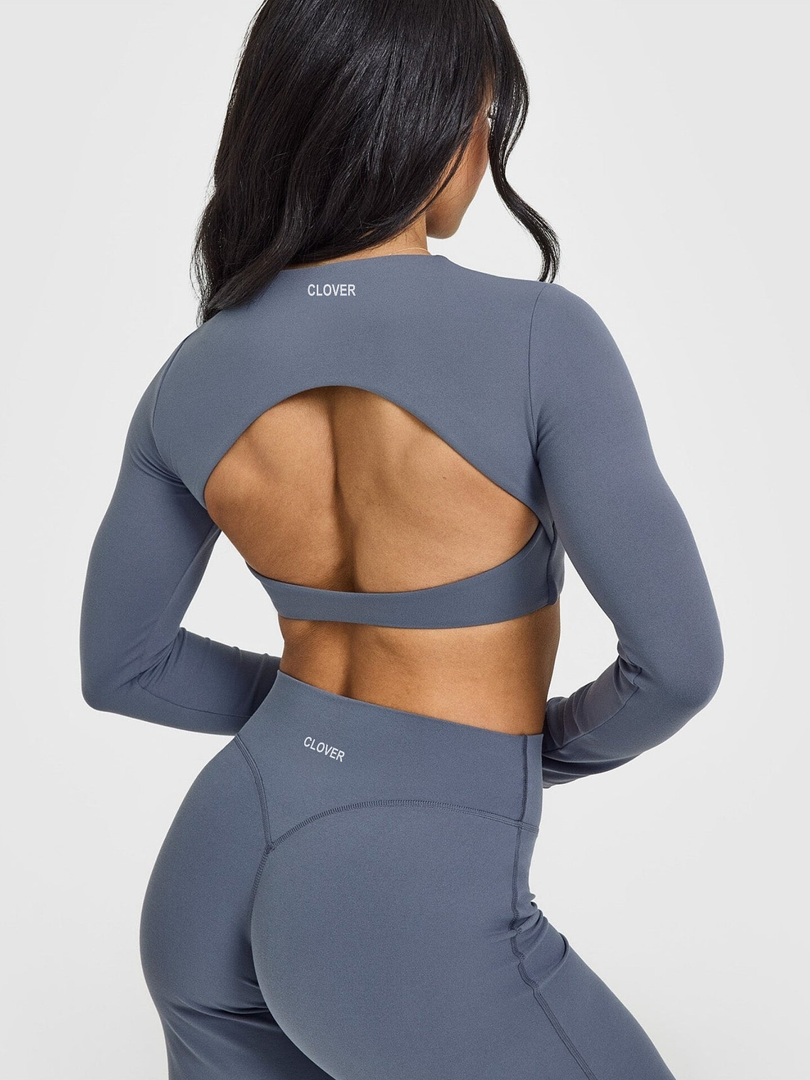 Motion - Top manga larga apertura circular 5