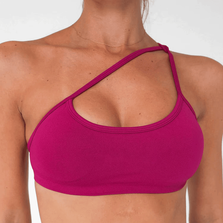 Peach - Sport bra flex tiras removibles 2