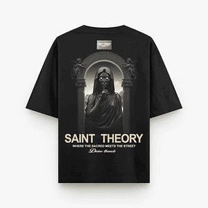T-Shirt Saint Theory Negro