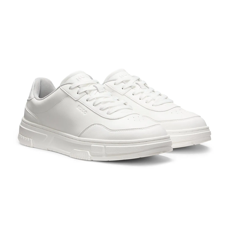 TENIS DE PIEL SINTÉTICA CON DETALLES DE ZIGZAG TENIS HOMBRE 1