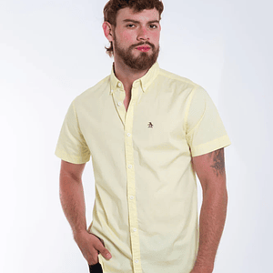 Camisa Hombre Manga Corta Penguin