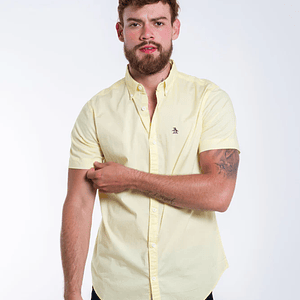 Camisa Hombre Manga Corta Penguin