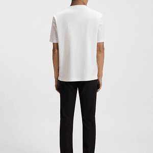 CAMISETA REGULAR FIT DE ALGODÓN CON MONOGRAMA DOUBLE B PLAYERA REGULAR FIT HOMBRE