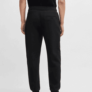 PANTALONES DE SUDADERA REGULAR FIT DE ALGODÓN CON CORDÓN A RAYAS DE LA MARCA HOMBRE