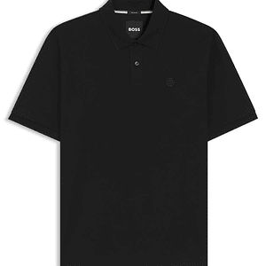 POLO DE PIQUÉ DE ALGODÓN CON MONOGRAMA DOUBLE B POLO REGULAR FIT HOMBRE