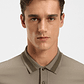 POLO SLIM FIT DE ALGODÓN MERCERIZADO CON DETALLES ESTRUCTURADOS POLO SLIM FIT HOMBRE - Miniatura 4