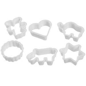 Molde de Galletas x 6 / Press