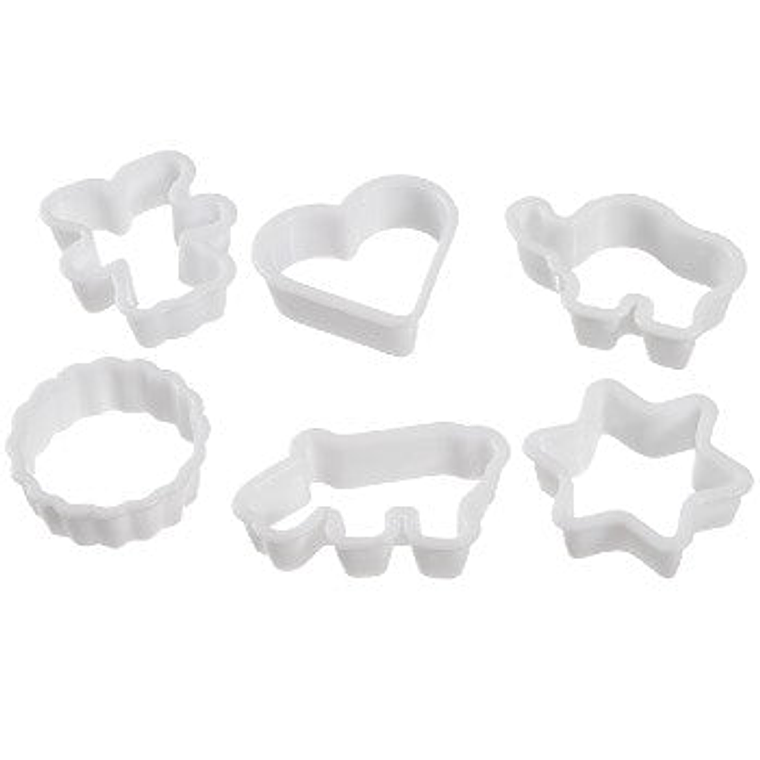 Molde de Galletas x 6 / Press 1