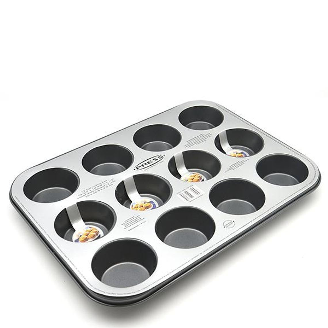 Molde para Ponqué 12 Und / Press 1