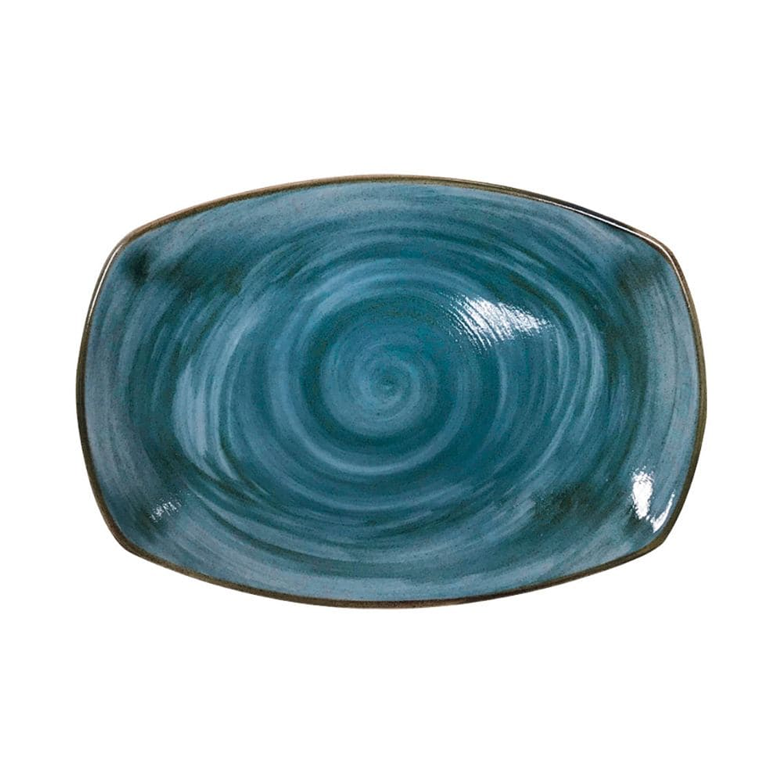 Bandeja 36 x 25 cm Artisan Azul / Corona 1