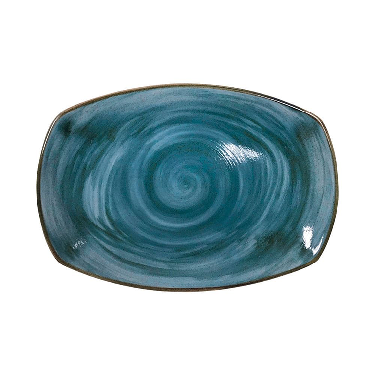 Bandeja 36 x 25 cm Artisan Azul / Corona 1