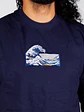 Camiseta bordada - Ola Kanagawa - Miniatura 2