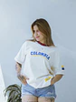 Camiseta bordada - Latina - Miniatura 1