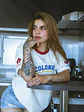 Camiseta bordada - Latina - Miniatura 2