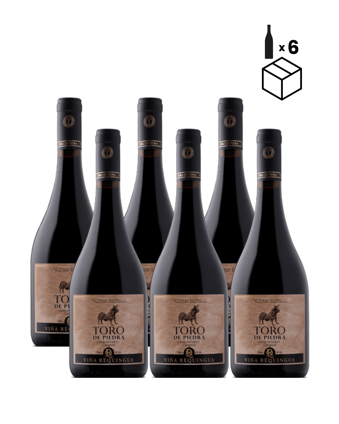Toro de Piedra Gran Reserva Carignan - Caja 6 Unidades 1