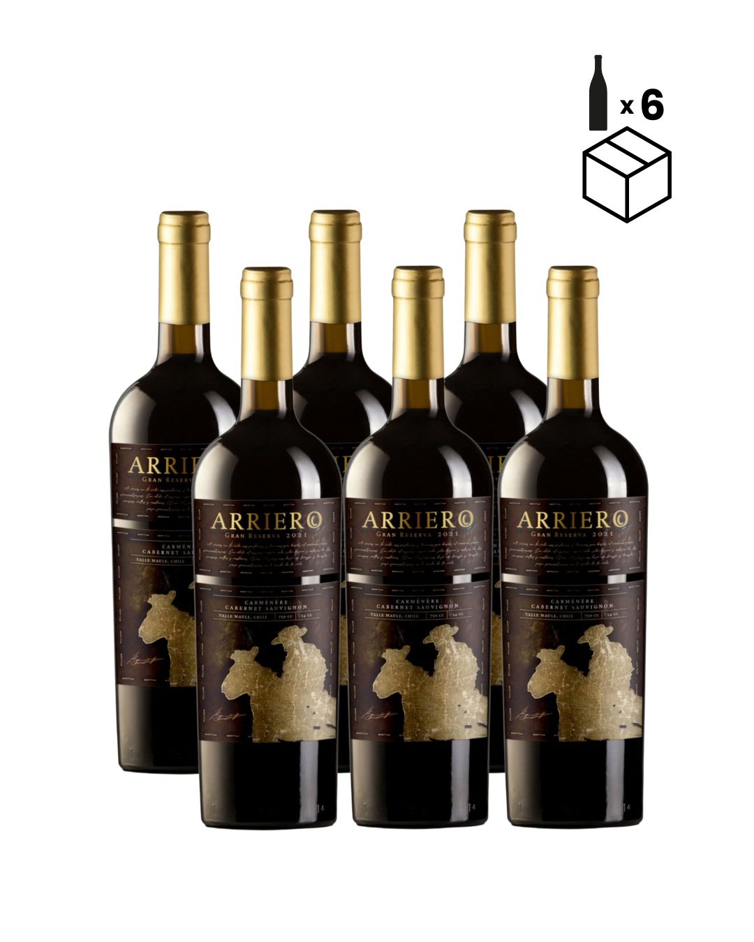 Arriero Gran Reserva Cabernet Sauvignon - Caja 6 Unidades 1