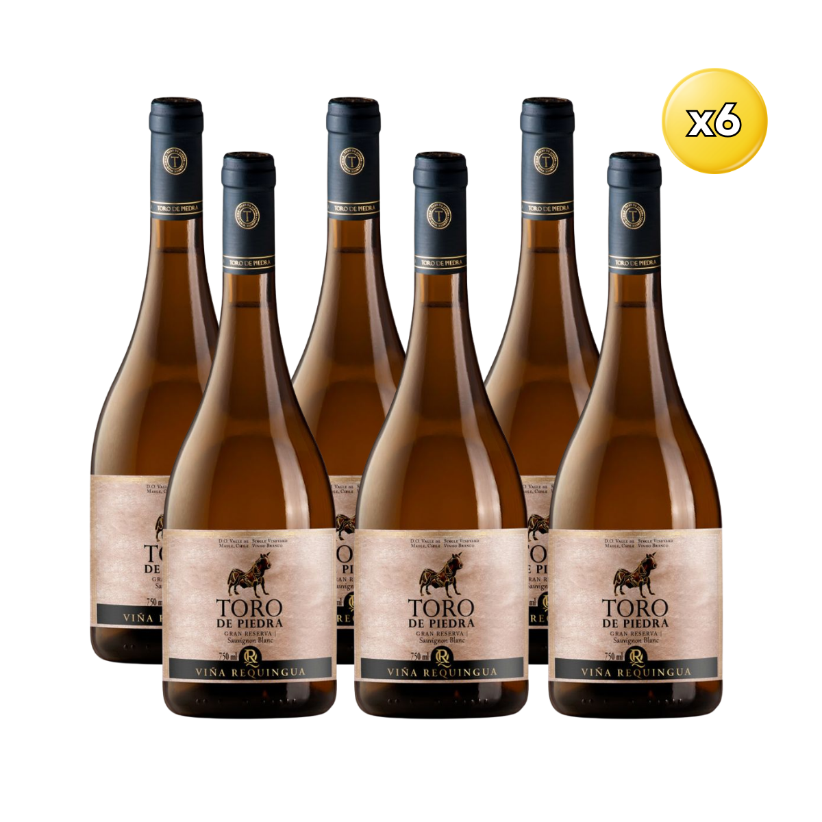 Toro de Piedra Gran Reserva Sauvignon Blanc - Caja 6 Unidades 1