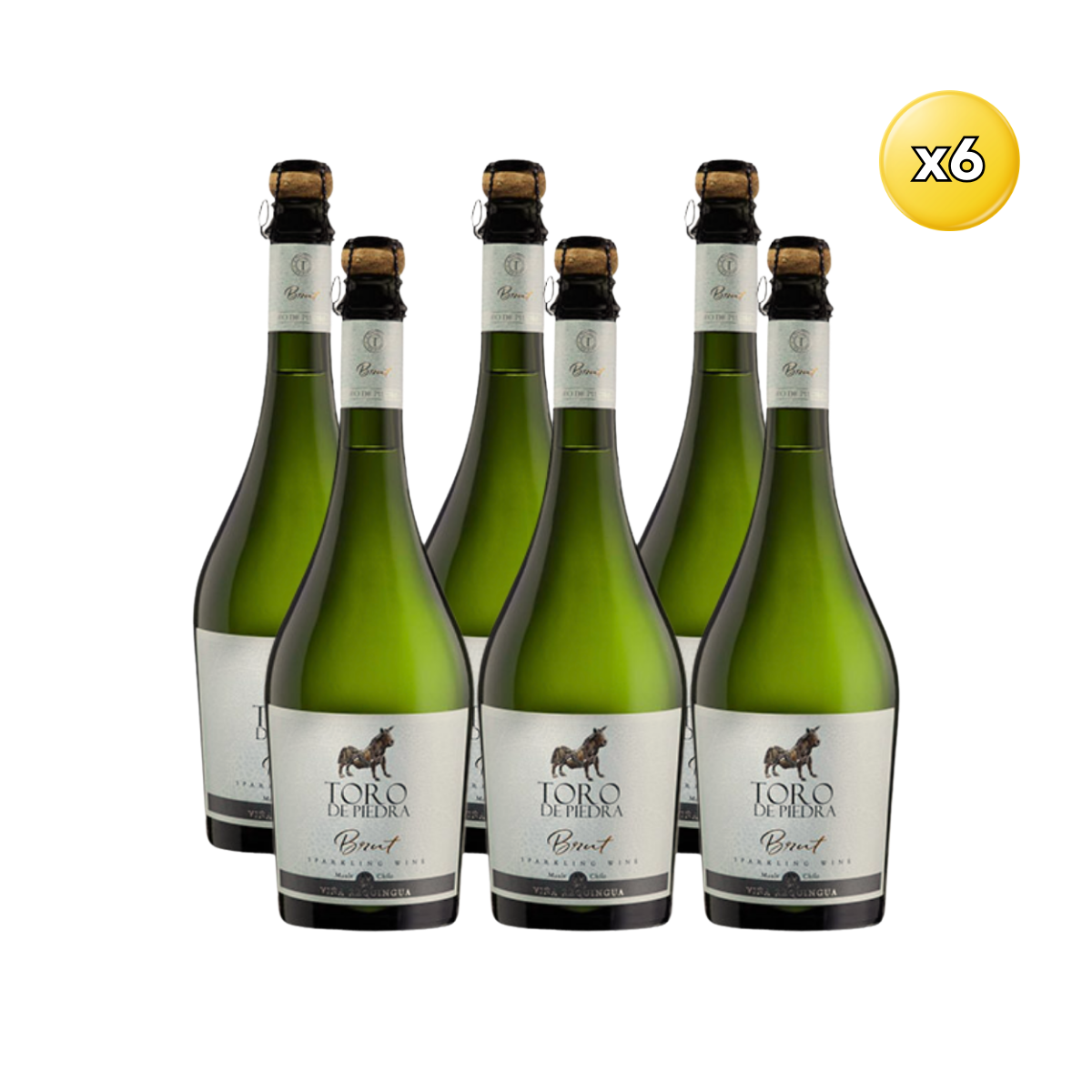 Toro de Piedra Gran Reserva Brut - Caja 6 Unidades 1