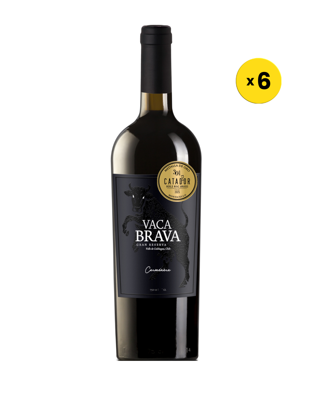 VACA BRAVA GRAN RESERVA CARMENERE 1
