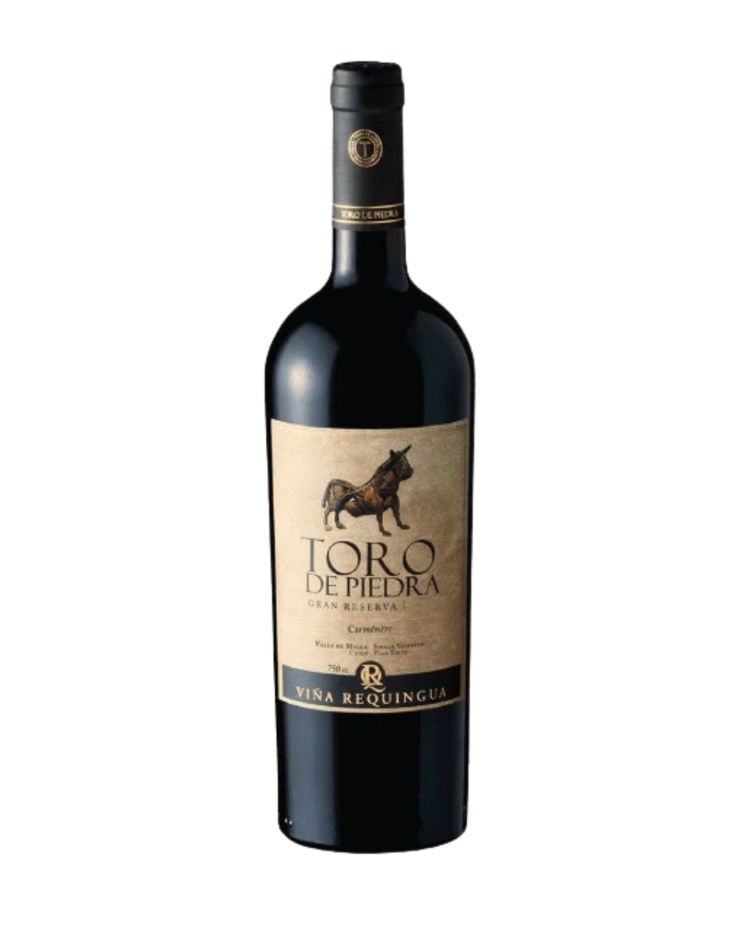 BOTELLA TORO DE PIEDRA GRAN RESERVA CARMENERE 1