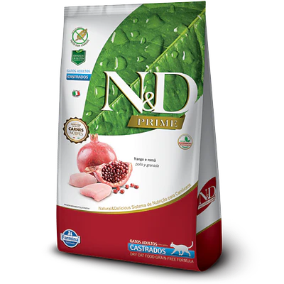 N&D PRIME FELINO POLLO ADULTO CASTRADO