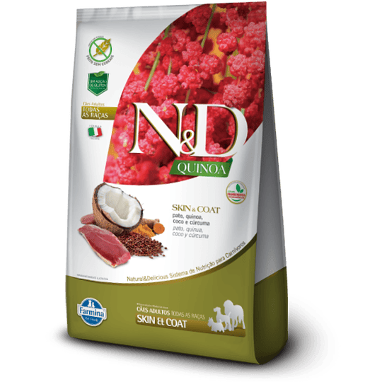 ND QUINOA CANINE ADULT SKIN PATO