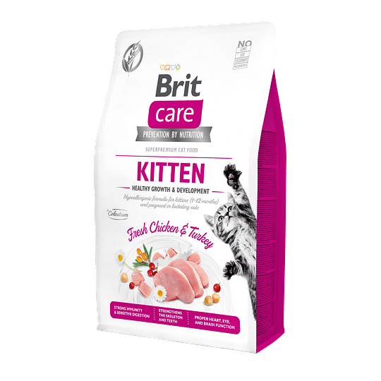 BRIT CARE CAT GRAIN FREE KITTEN HEALTHY GROWTH