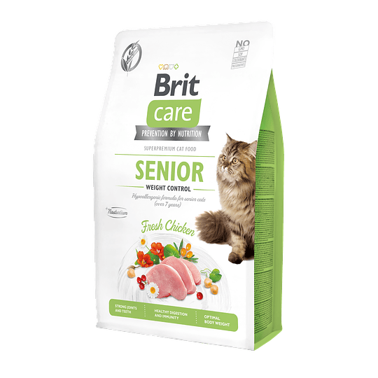 BRIT CARE CAT SENIOR WEIGHT CONTROL 
