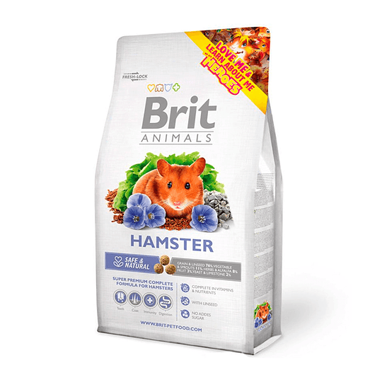 BRIT ANIMALS HAMSTER 300 G