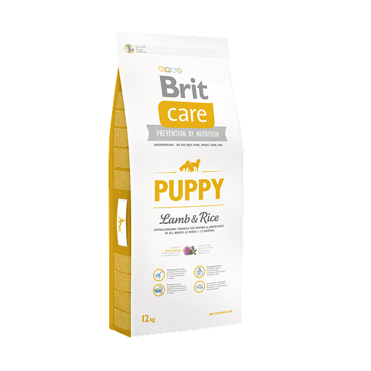 BRIT CARE PUPPY LAMB Y RICE 12 KG