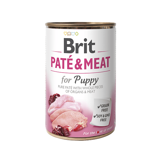 BRIT PATE Y MEAT PUPPY 