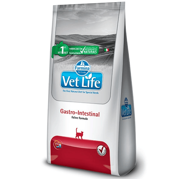 VET LIFE FELINO GASTROINTESTINAL 2KG