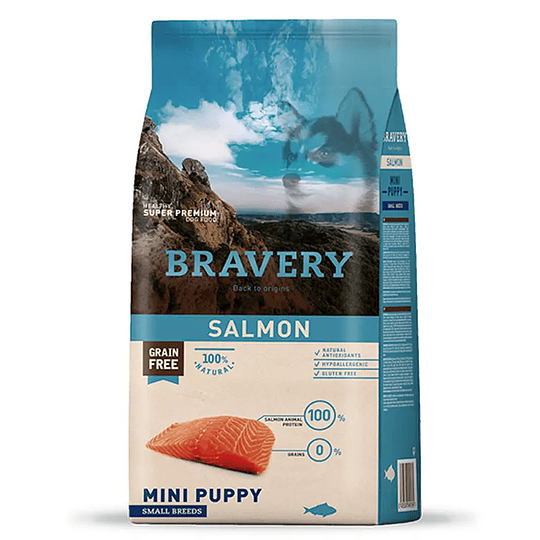 BRAVERY SALMON MINI PUPPY SMALL BREEDS