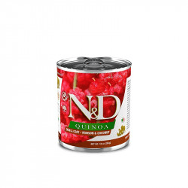 NYD DOG QUINOA VENISON COCONUT 285 GR