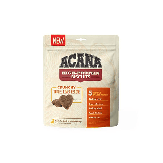 ACANA CRUNCHY TURKEY LIVER SMALL 255 GRMS