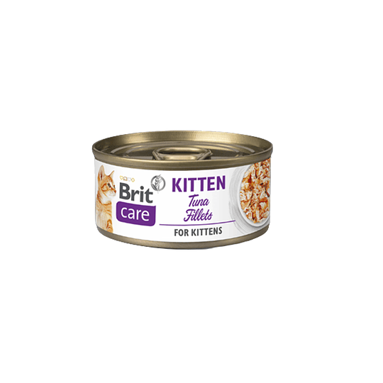 BRIT CARE CAT KITTEN TUNA FILLETS 70 G