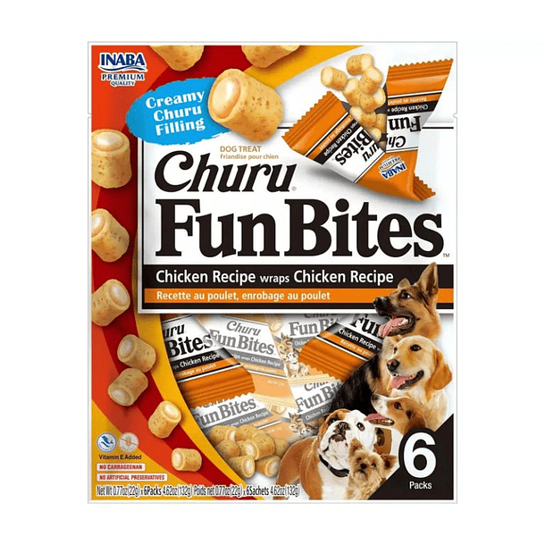 CHURU FUN BITES POLLO PERRO