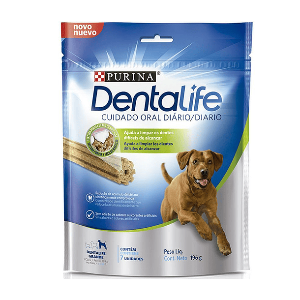 DENTAL LIFE PERROS RAZAS GRANDE 196 G