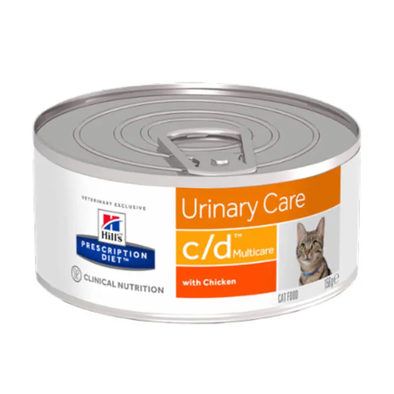 Lata Hills c/d Urinary Care con Pollo 156g