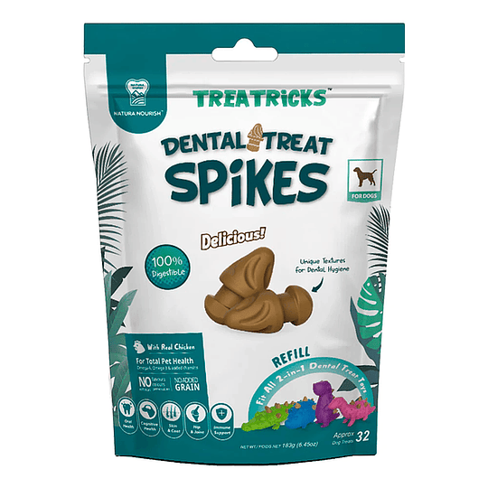 PET TREAT DENTAL SPIKES SABOR POLLO