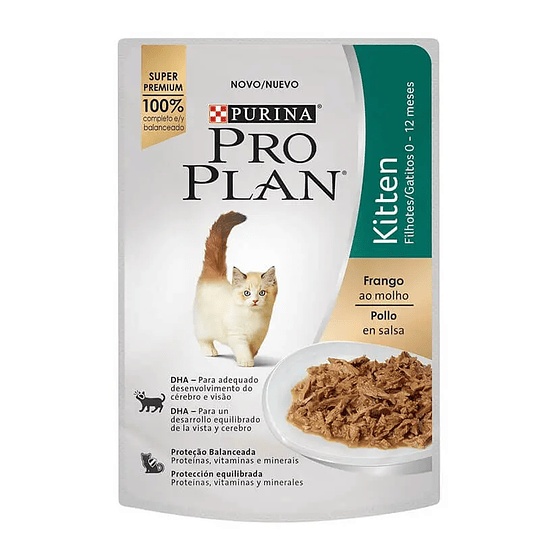 PRO PLAN KITTEN POLLO 85G