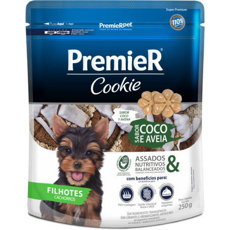 PREMIER COOKIE CACHORRO COCO Y AVENA