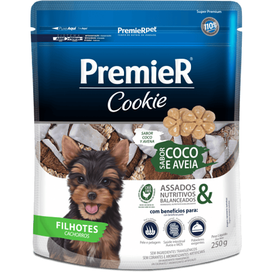 PREMIER COOKIE CACHORRO COCO Y AVENA