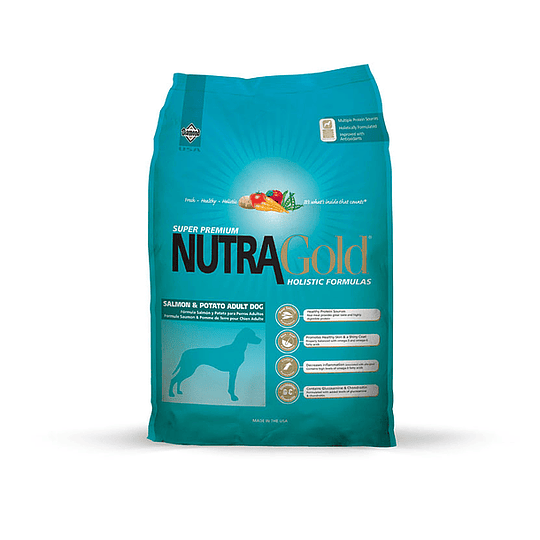NUTRA GOLD SALMON ADULTO 3 KG
