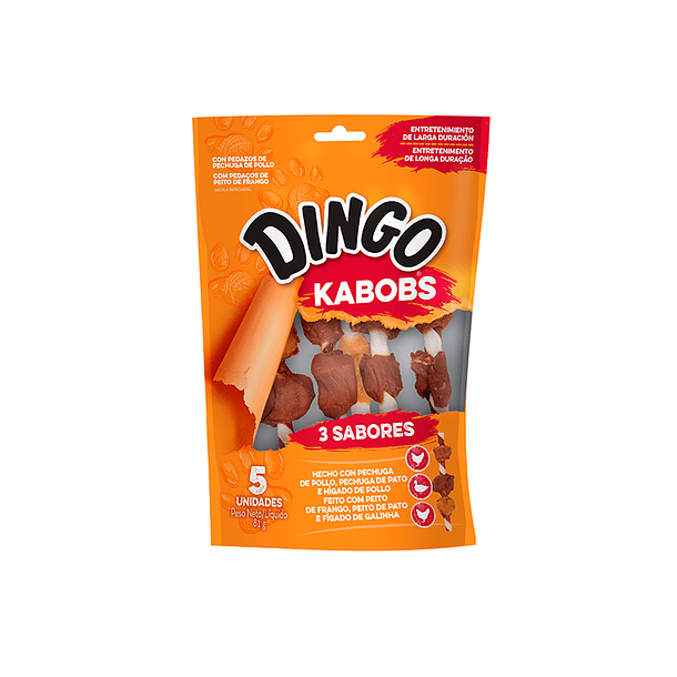 DINGO TRIPLE FLAVOR KABOB 5 PK