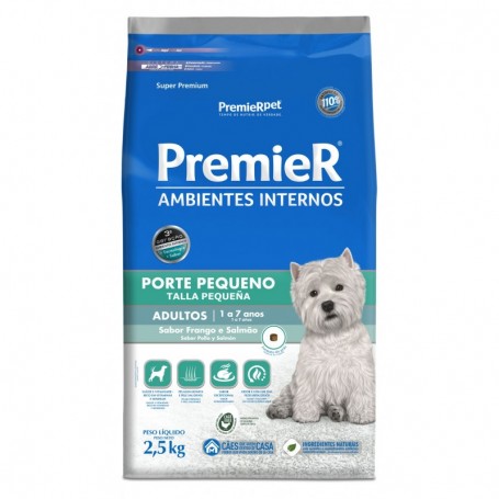 PREMIER AMBIENTE INTERNO PERROS ADULT 2,5 KG